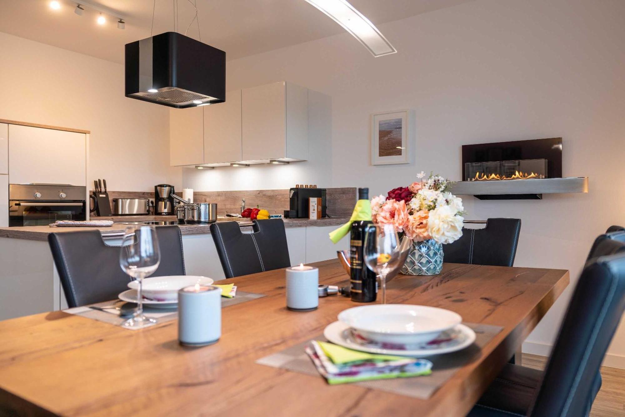 Appartement "Diamant" Mit Penthouseflair - Oase Am Haff Garz  Rum bild